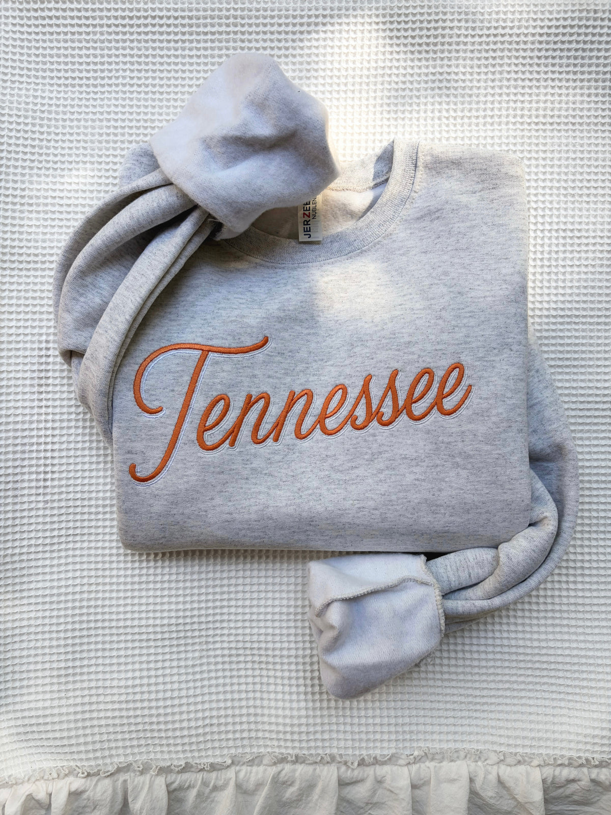 Tennessee Script Embroidered Sweatshirt