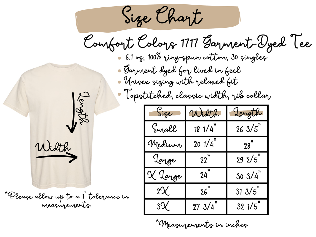 Comfort Colors Tie Dye T-Shirt