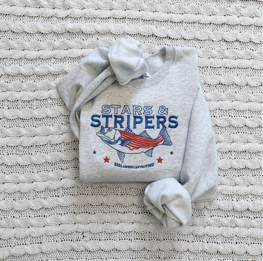 Stars & Stripers Embroidered Sweatshirt