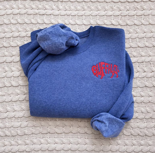 Buffalo Embroidered Sweatshirt