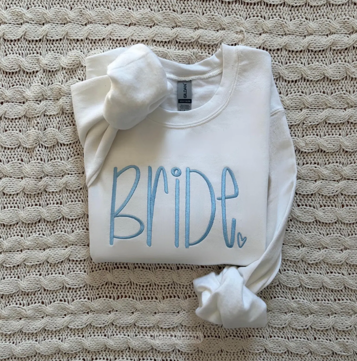 Bride Embroidered Sweatshirt